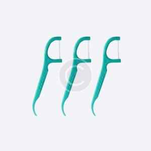 Dental floss picks